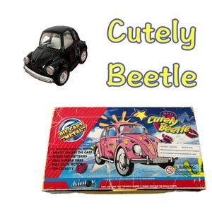 KinToy Cutely Beetle Pull Back Die Cast Toy Cars Vintage 1993 Store Box Set
